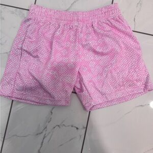 Pink bandana shorts